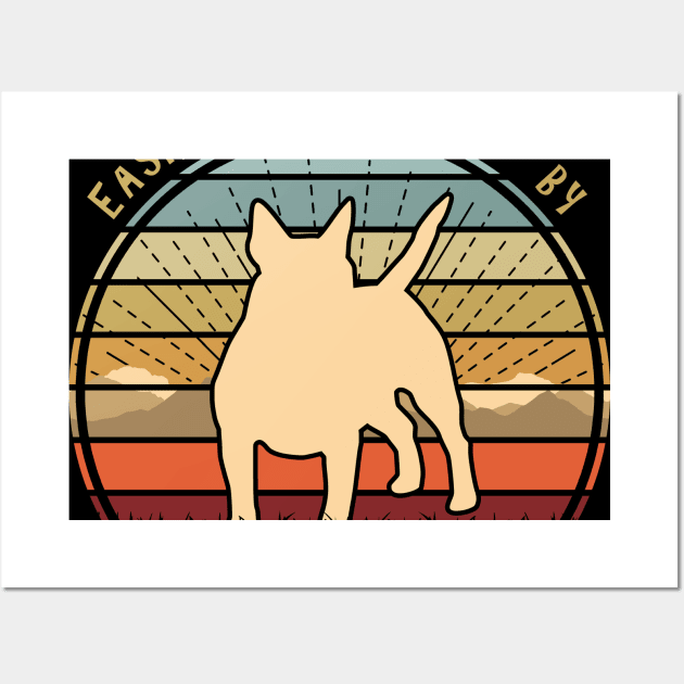 Easily Distracted By Bull Terriers Wall Art by Nerd_art